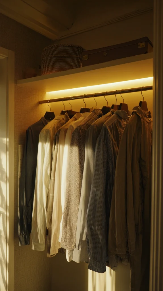 15 Open Wardrobe Ideas for Very Small Bedrooms 15 fg 14