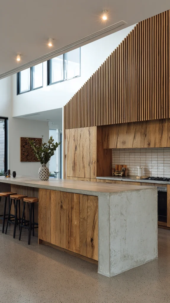 15 Fluted Wood Accent Ideas 16 gt 15