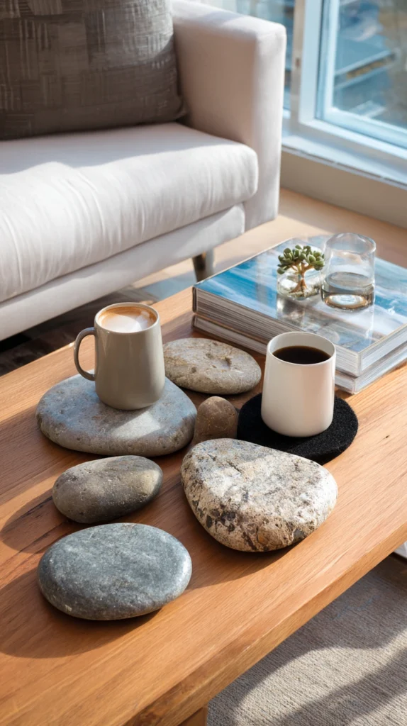 15 DIY Home Decor Ideas Using Pebbles and River Rocks 11 ih 10