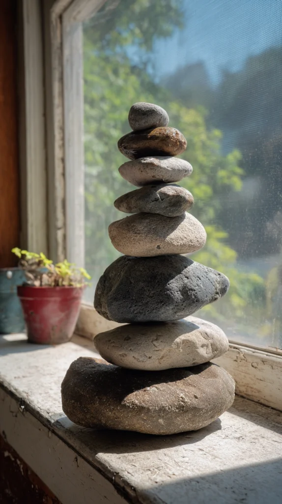 15 DIY Home Decor Ideas Using Pebbles and River Rocks 12 ih 11