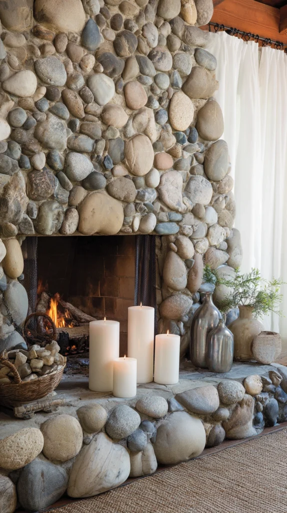 15 DIY Home Decor Ideas Using Pebbles and River Rocks 15 ih 14