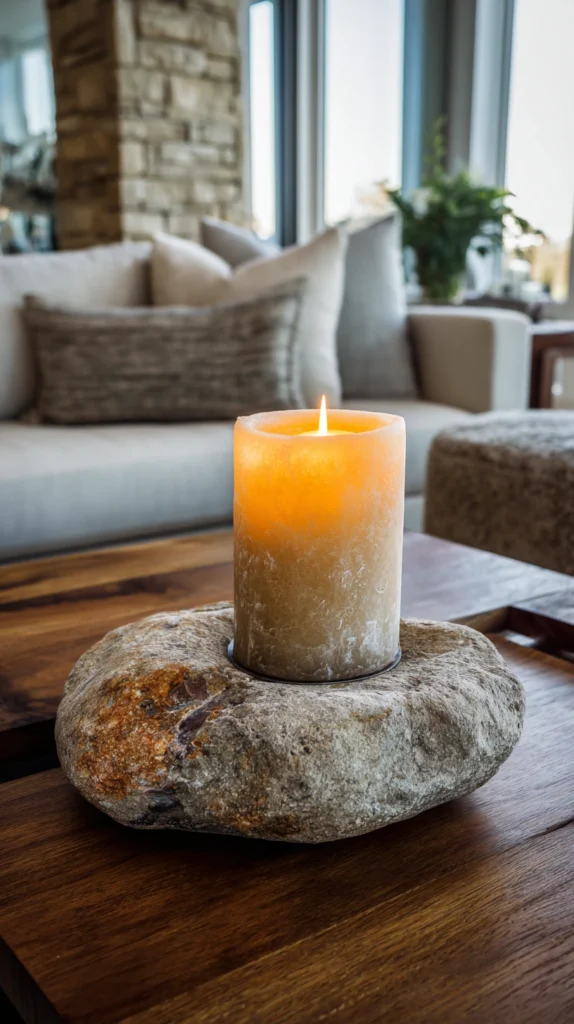 15 DIY Home Decor Ideas Using Pebbles and River Rocks 3 ih 2