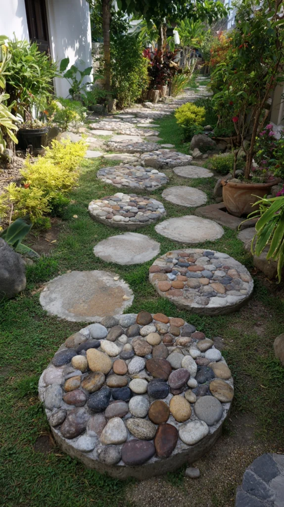 15 DIY Home Decor Ideas Using Pebbles and River Rocks 7 ih 6