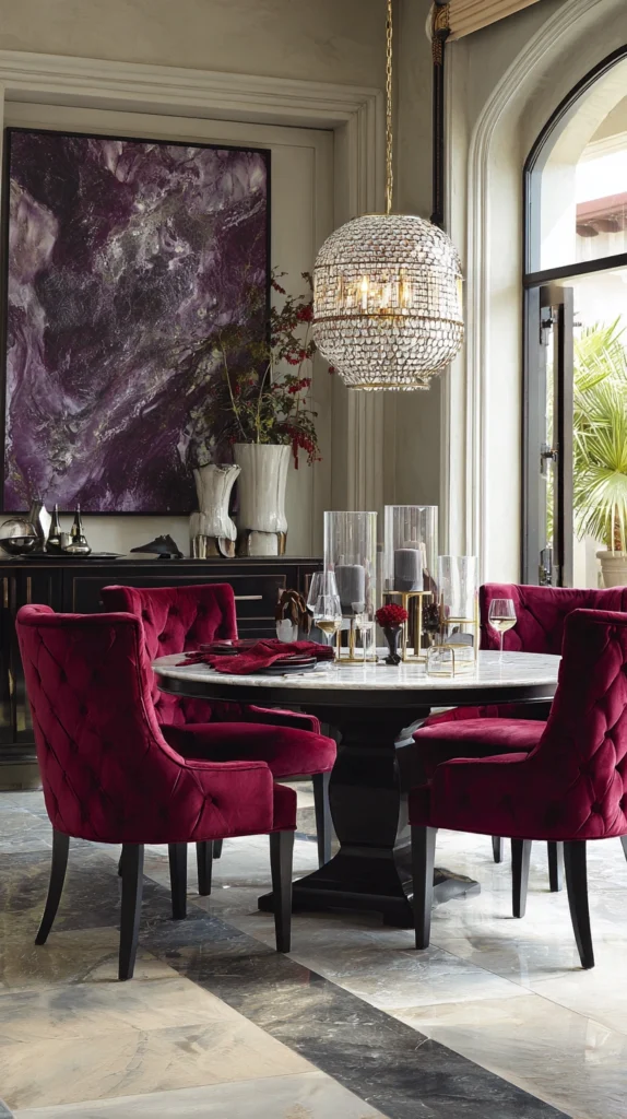 15 Velvet Dining Chair Ideas That Feel Stylish and Comfortable 12 ks 11