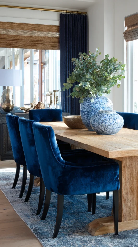 15 Velvet Dining Chair Ideas That Feel Stylish and Comfortable 4 ks 3