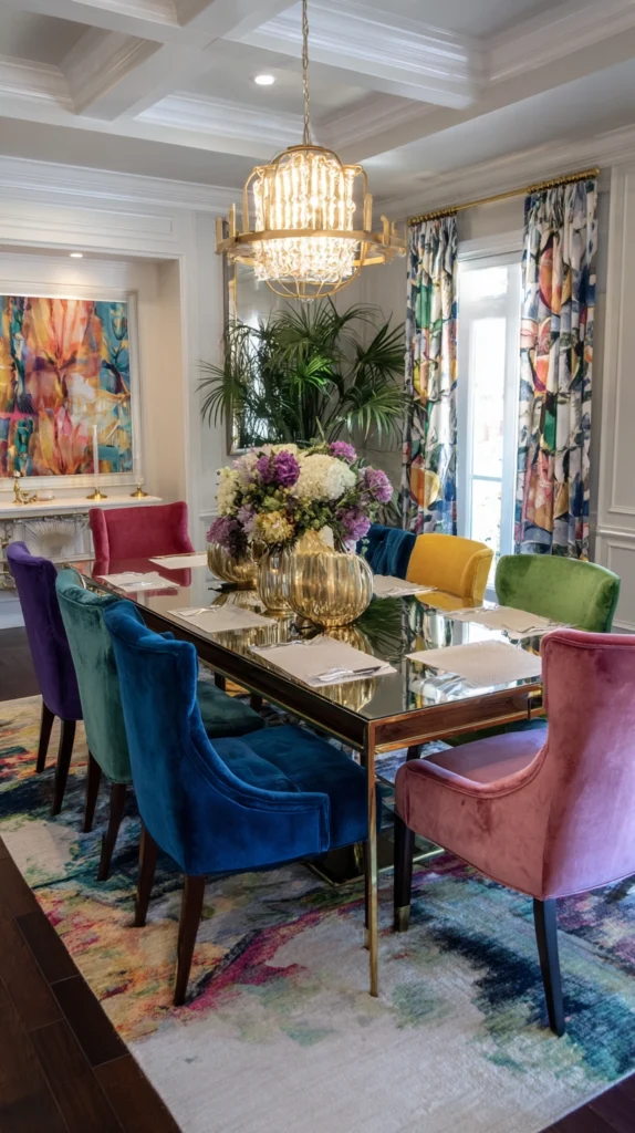 15 Velvet Dining Chair Ideas That Feel Stylish and Comfortable 8 ks 7