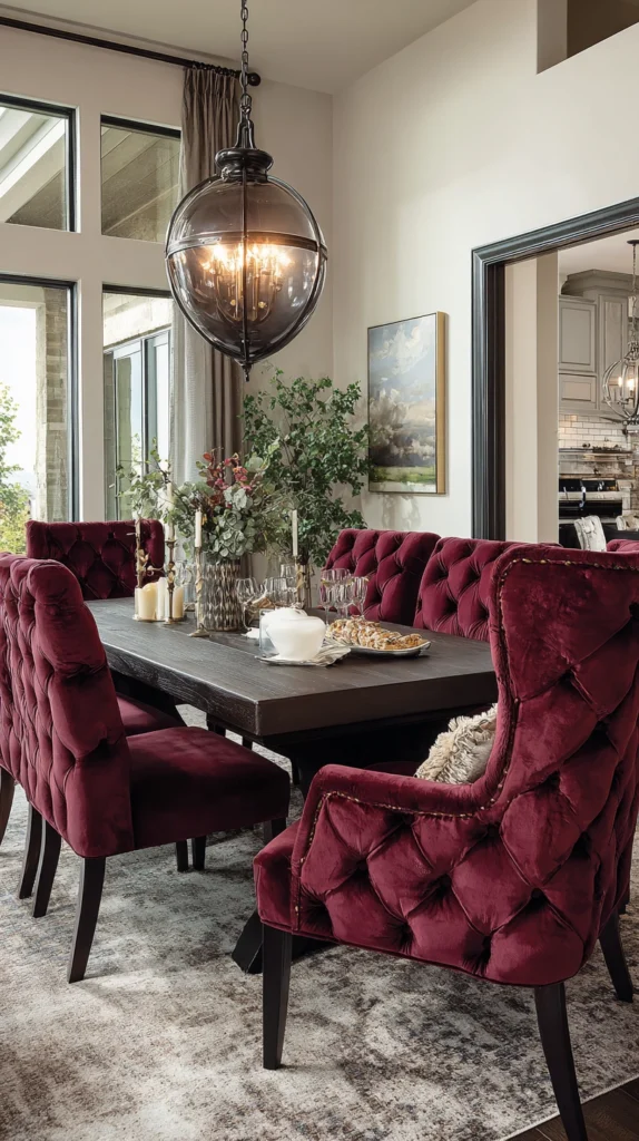 15 Velvet Dining Chair Ideas That Feel Stylish and Comfortable 10 ks 9