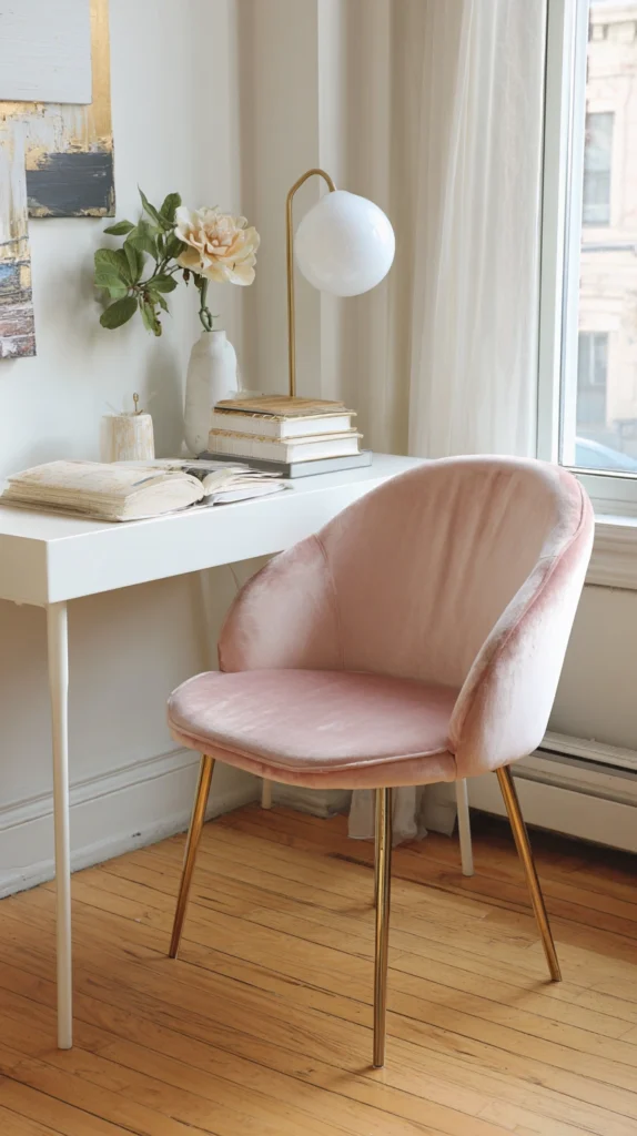 15 Pink Velvet Furniture Ideas for Feminine Spaces 14 la 13