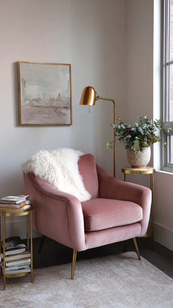 15 Pink Velvet Furniture Ideas for Feminine Spaces 3 la 2