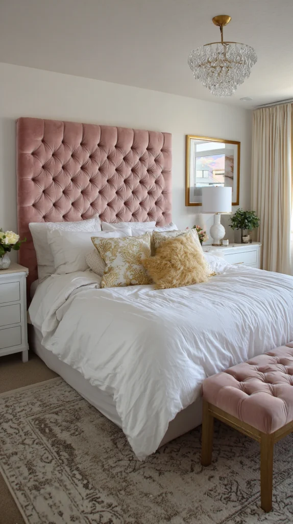 15 Pink Velvet Furniture Ideas for Feminine Spaces 4 la 3