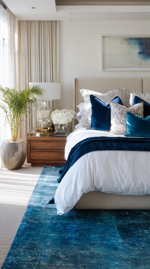 15 Velvet Bedroom Furniture Ideas for a Soft, Elegant Look 13 lk 12