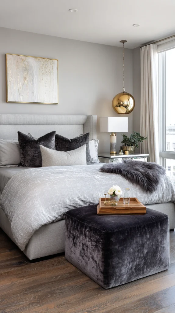 15 Velvet Bedroom Furniture Ideas for a Soft, Elegant Look 8 lk 7
