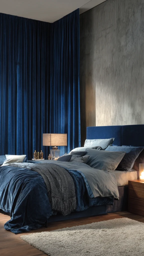 15 Velvet Bedroom Furniture Ideas for a Soft, Elegant Look 9 lk 8