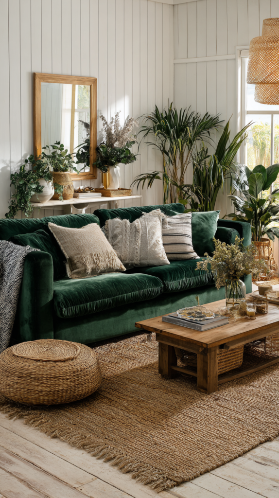 15 Velvet Sofa Ideas That Instantly Elevate Your Living Room 14 of 13