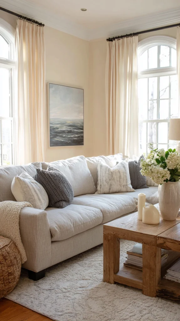 15 Colors That Go Perfectly With a Charcoal Grey Couch 14 qd 13 1