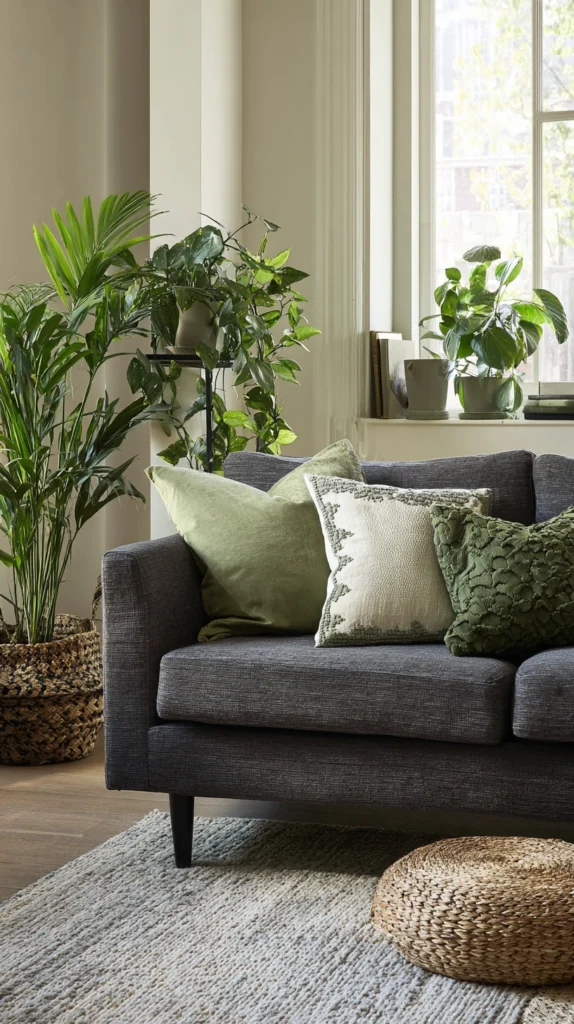 15 Colors That Go Perfectly With a Charcoal Grey Couch 9 qd 8 1