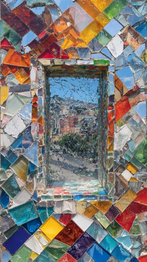 15 Broken Glass Art Ideas for Stunning DIY Projects 2 qf 1