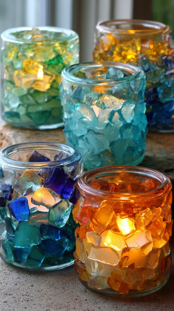 15 Broken Glass Art Ideas for Stunning DIY Projects 11 qf 10