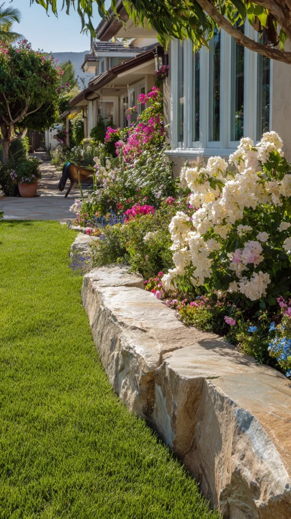 15 Garden Edging Stones Ideas 14 qf 13 1