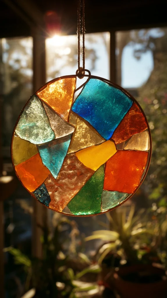 15 Broken Glass Art Ideas for Stunning DIY Projects 15 qf 14