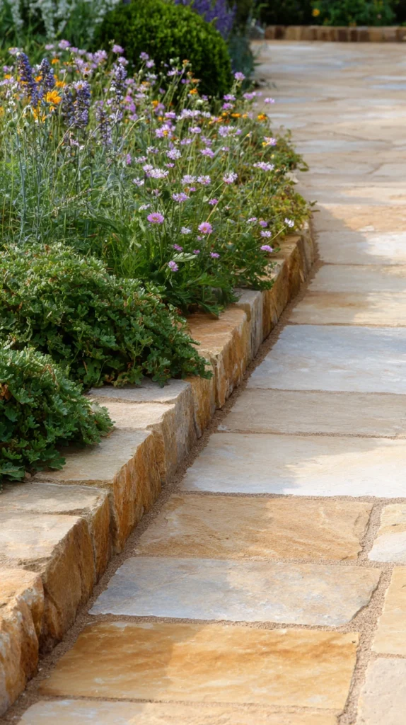 15 Garden Edging Stones Ideas 7 qf 6 1