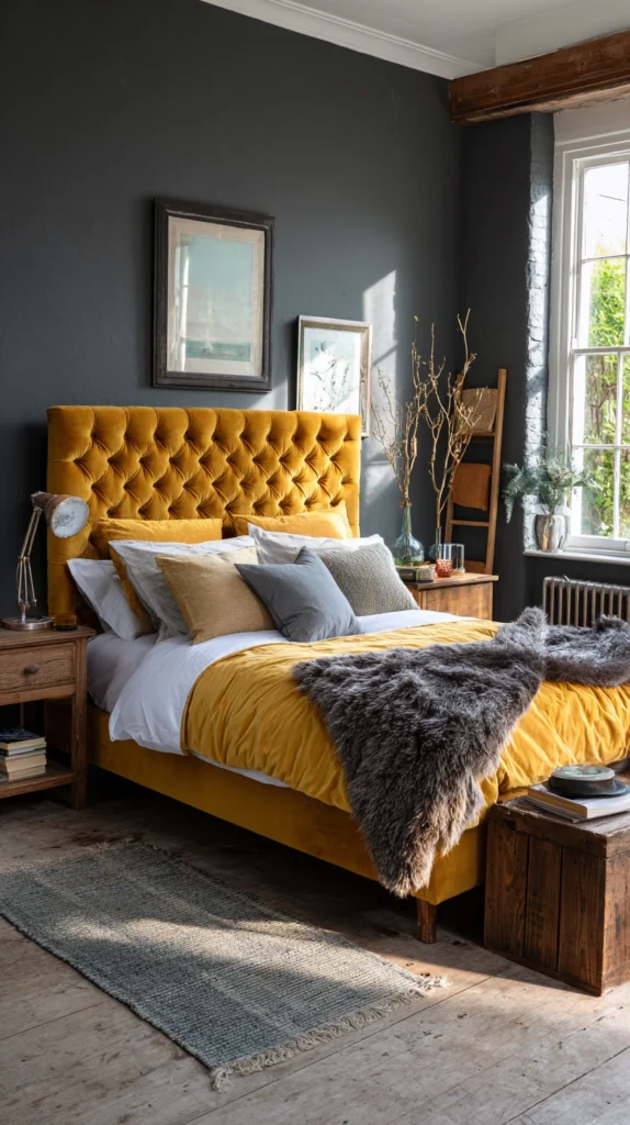 15 Velvet Bed Frame Ideas That Feel Hotel-Inspired 13 qg 12