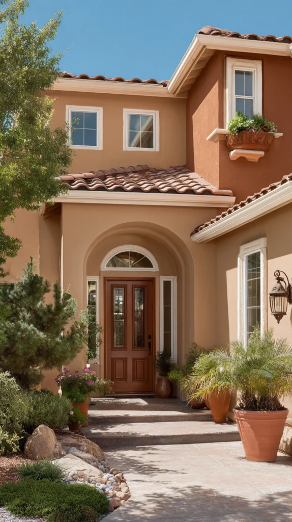 15 Tan House Color Schemes 4 qg 3 1