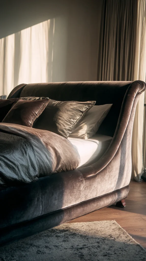 15 Velvet Bed Frame Ideas That Feel Hotel-Inspired 5 qg 4