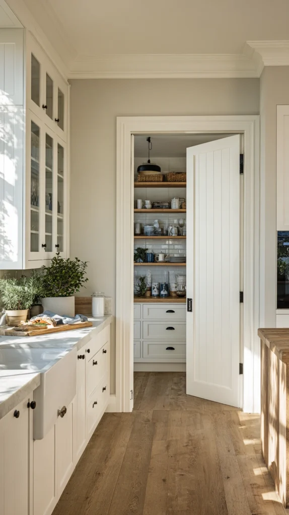 15 Scullery Kitchen Ideas for a Hidden Prep Space 12 tf 11