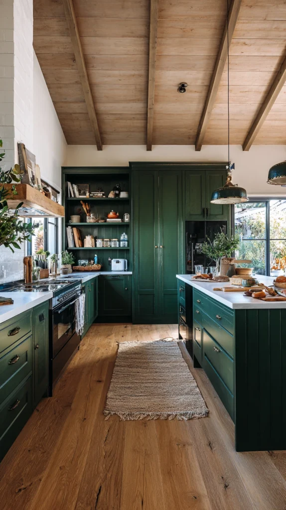 15 Dark Green Kitchen Ideas for a Bold, Luxe Look 13 tg 12