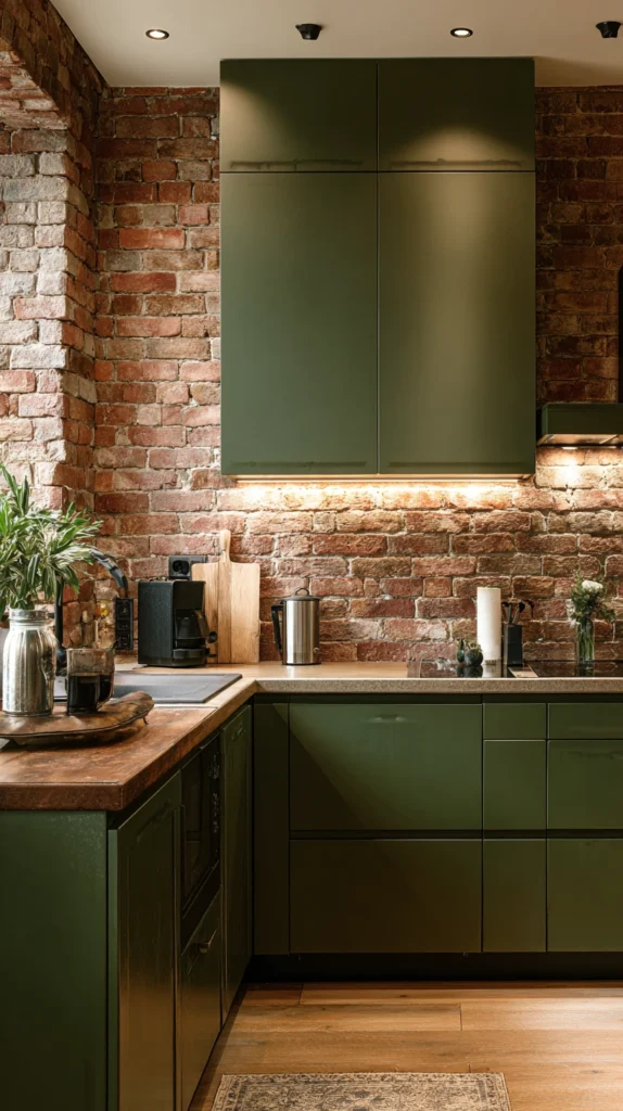 15 Dark Green Kitchen Ideas for a Bold, Luxe Look 5 tg 4