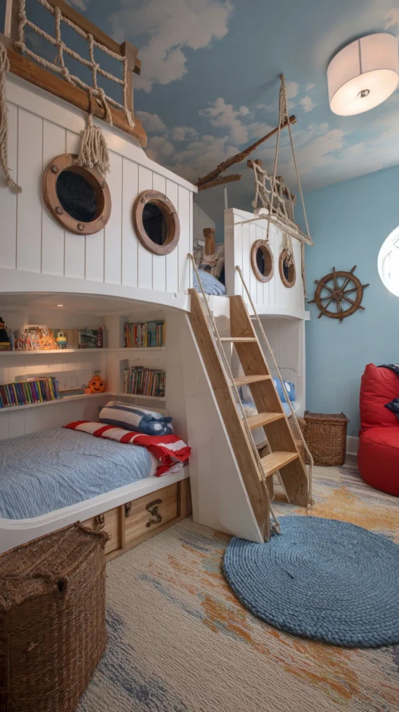 15 Bunk Room Ideas for Shared Kids Bedrooms 13 uh 12