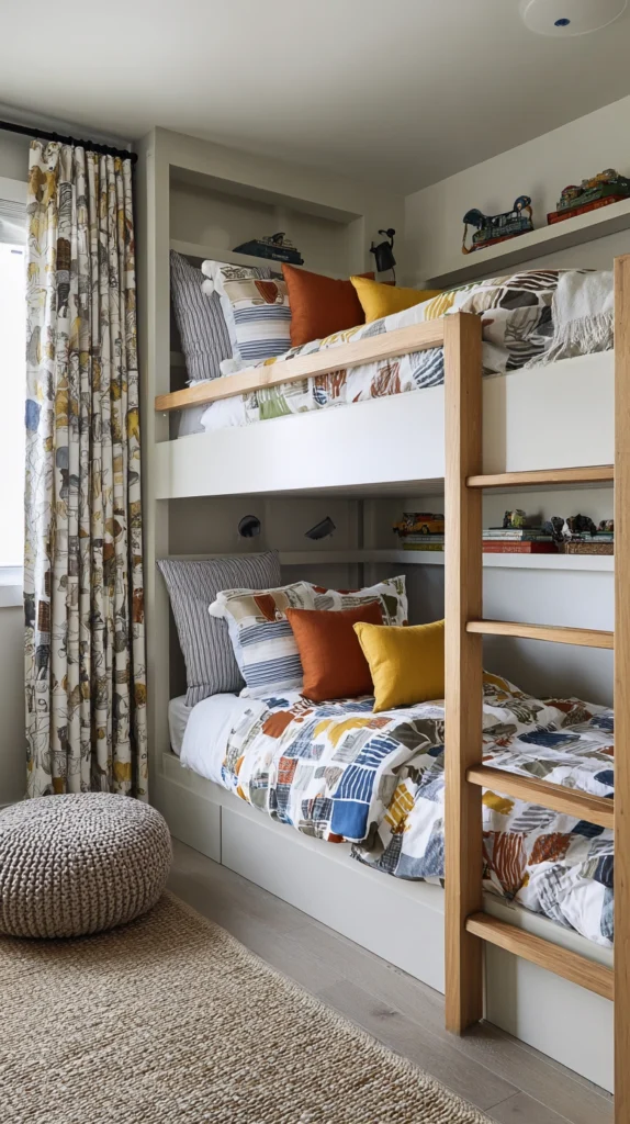 15 Bunk Room Ideas for Shared Kids Bedrooms 15 uh 14