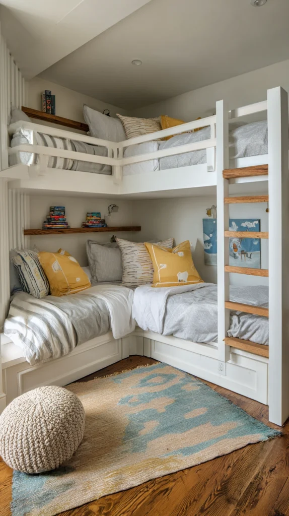 15 Bunk Room Ideas for Shared Kids Bedrooms 3 uh 2