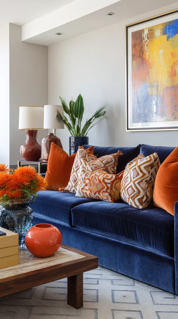 15 Blue Velvet Couch Ideas for a Luxe Look 15 wa 14