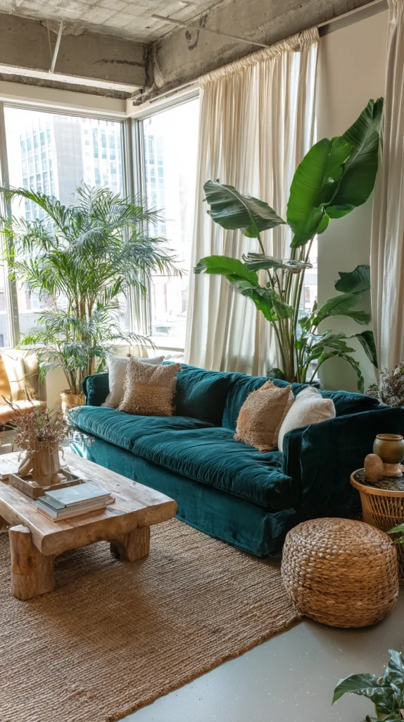 15 Blue Velvet Couch Ideas for a Luxe Look 4 wa 3