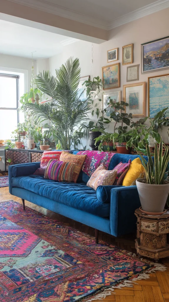 15 Blue Velvet Couch Ideas for a Luxe Look 9 wa 8