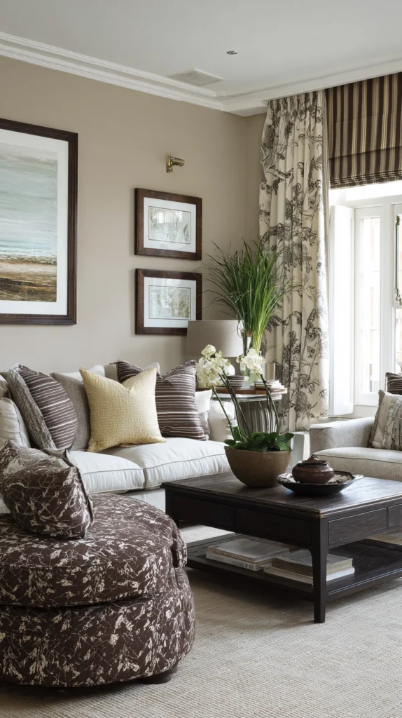 15 Brown and Cream Living Room Ideas 11 wf 10