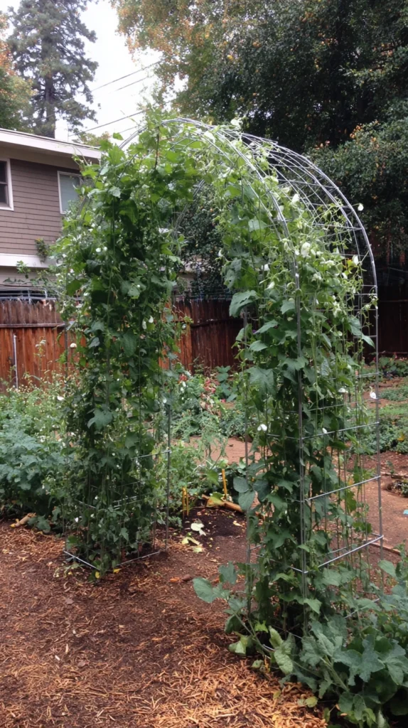 15 DIY Pea Trellis Ideas for Your Garden 12 wf 11 1