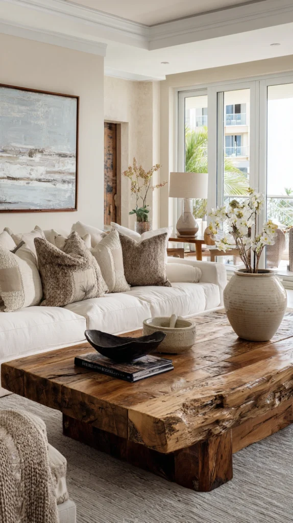 15 Brown and Cream Living Room Ideas 15 wf 14