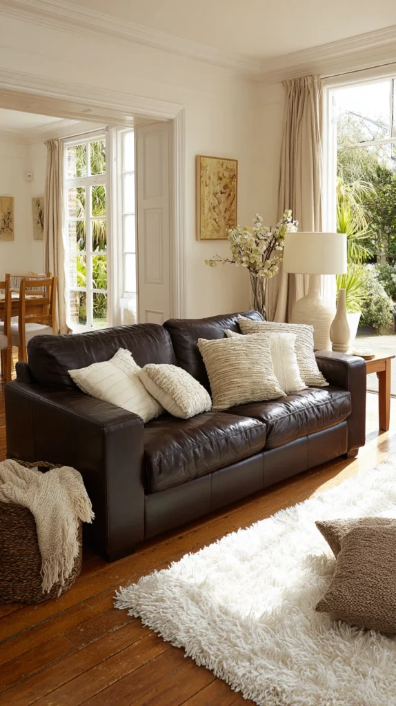 15 Brown and Cream Living Room Ideas 3 wf 2