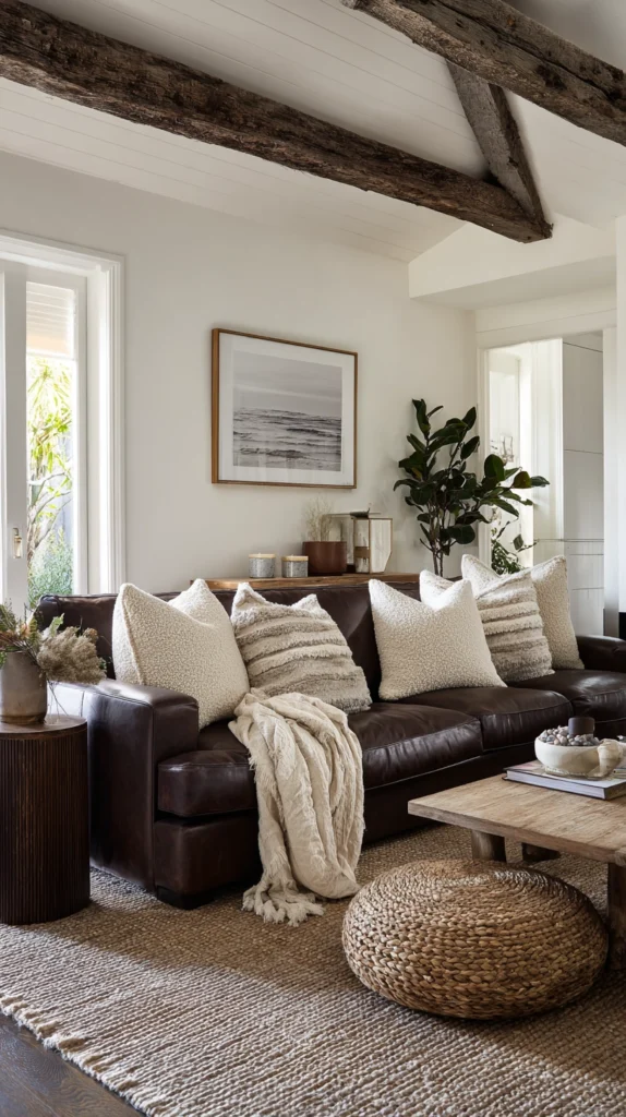 15 Brown and Cream Living Room Ideas 4 wf 3