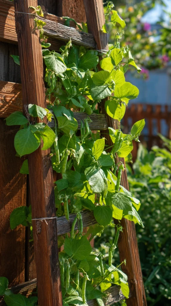 15 DIY Pea Trellis Ideas for Your Garden 5 wf 4 1