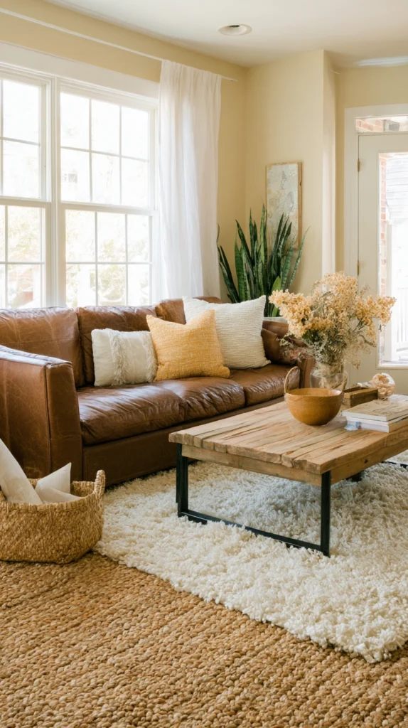 15 Brown and Cream Living Room Ideas 8 wf 7