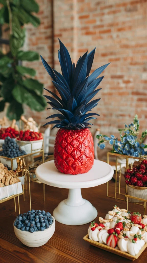 15 Festive Red, White & Blue Centerpiece Ideas for Your Memorial Day Gathering 11 wq 10 1