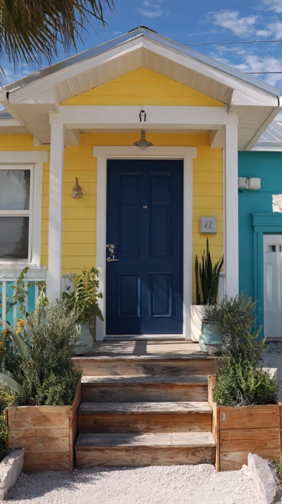 15 Front Door Colors for a Yellow House 3 wq 2