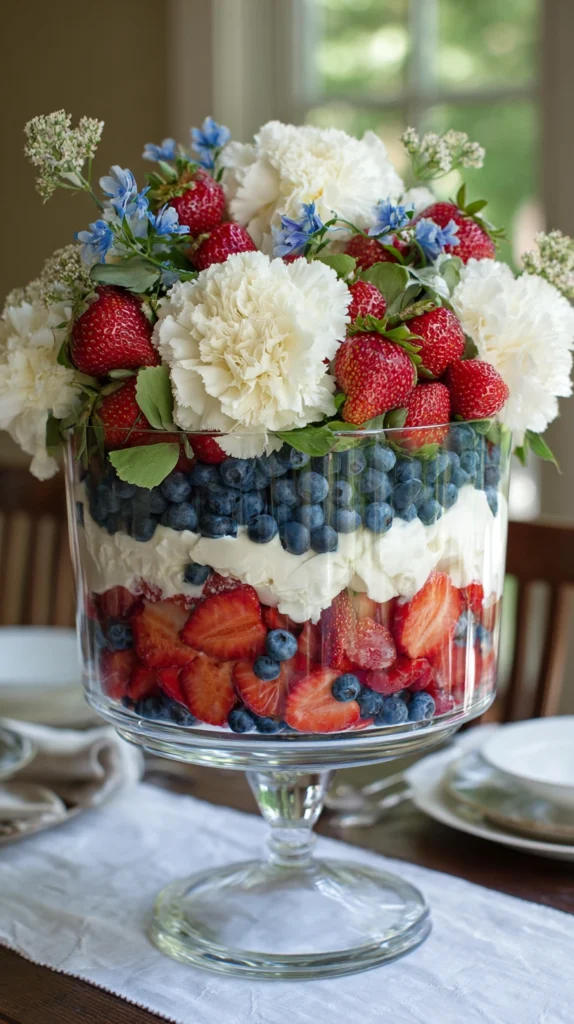 15 Festive Red, White & Blue Centerpiece Ideas for Your Memorial Day Gathering 4 wq 3 1