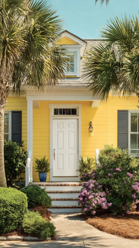 15 Front Door Colors for a Yellow House 7 wq 6