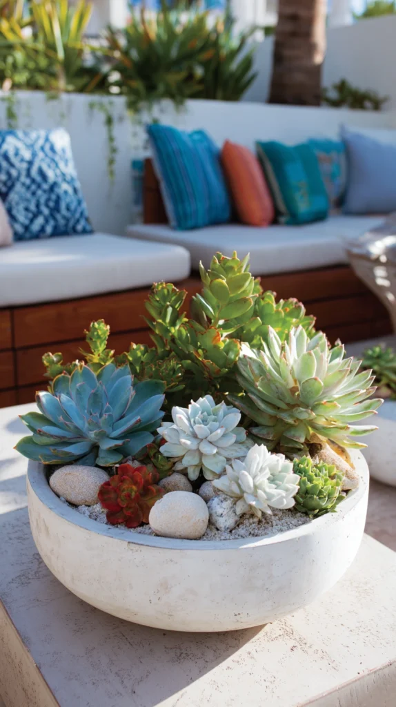 15 Festive Red, White & Blue Centerpiece Ideas for Your Memorial Day Gathering 8 wq 7 1