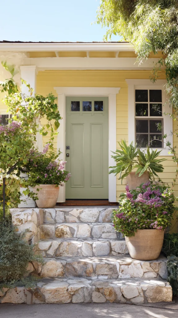 15 Front Door Colors for a Yellow House 9 wq 8